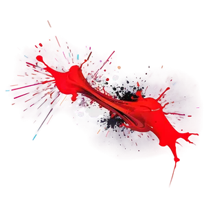 Abstract Expression Red Splash PNG Xyk39 PNG