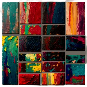 Abstract Expressionism Art PNG Qdw93