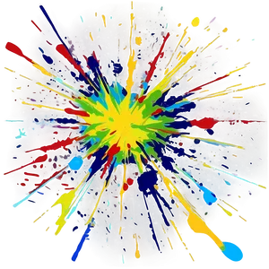 Abstract Expressionism Splatter Png 06272024 PNG image