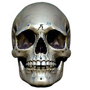 Abstract Expressionist Skull Face PNG 06272024 PNG
