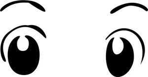 Abstract Eye Illustration Blackand White PNG image