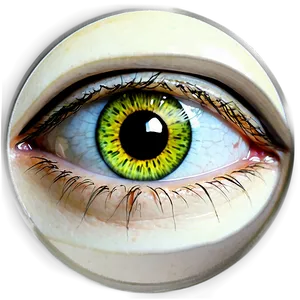 Abstract Eye Painting PNG 05042024
