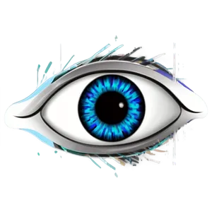 Abstract Eye Painting PNG 85