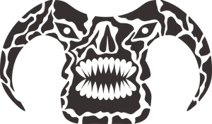 Abstract Face Illusion Art PNG