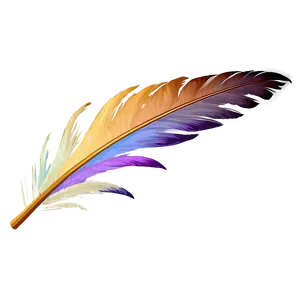 Abstract Feather Painting Png Qiy62 PNG image