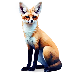 Abstract Fennec Fox Image Png Gnr PNG image