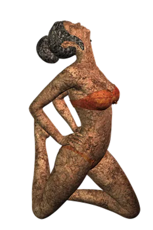 Abstract Figure Art Pose