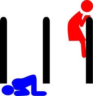 Abstract Figure Dominance Illustration