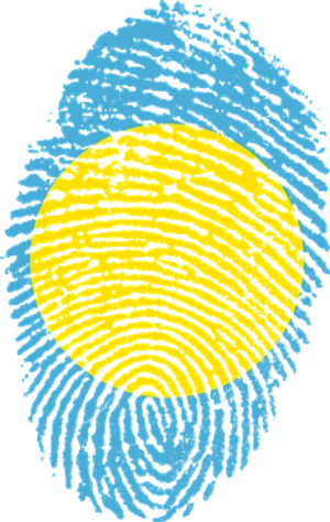 Abstract Fingerprint Sunrise PNG image