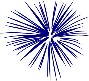 Abstract Firework Burst Graphic PNG image
