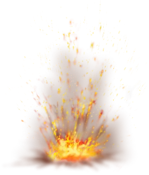 Abstract Firework Explosion PNG image