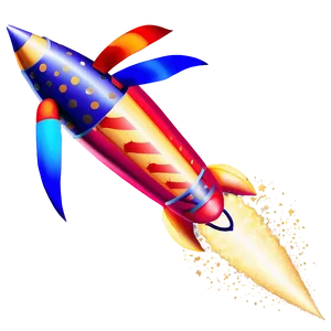 Abstract Firework Rocket PNG Cjr6 PNG