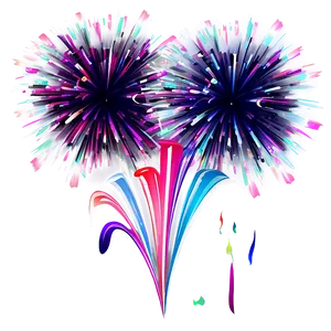 Abstract Fireworks Png Ict PNG image