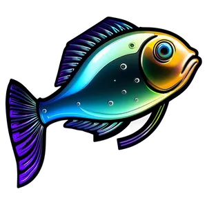 Abstract Fish Shape Png 06262024 PNG image