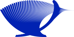 Abstract Fish Silhouette PNG image