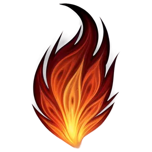 Abstract Flame Art PNG 05042024