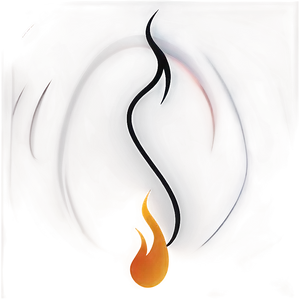 Abstract Flame Art PNG 05042024