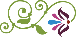 Abstract Floral Design Graphic