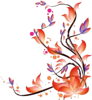 Abstract_ Floral_ Vector_ Art PNG image