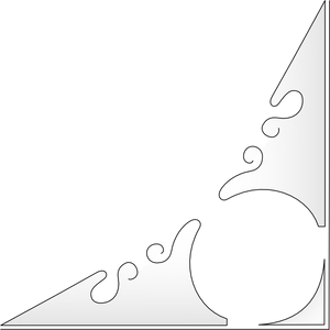 Abstract Flourish Design PNG