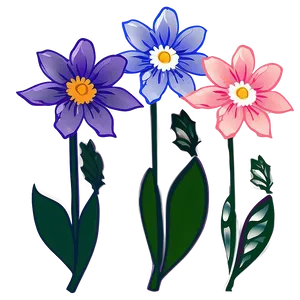 Abstract Flower Clipart PNG 50