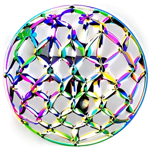 Abstract Flower Of Life Background PNG 06252024