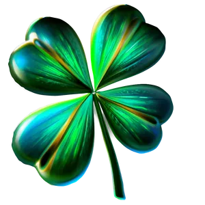 Abstract Four Leaf Clover PNG Mcd