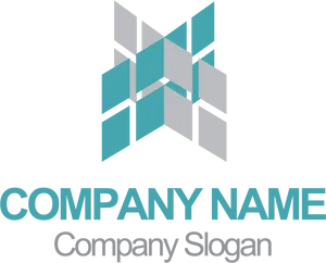 Abstract Geometric Company Logo PNG image