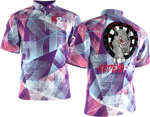 Abstract Geometric Pattern Sport Shirt Design PNG image