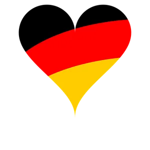 Abstract German Flag Design