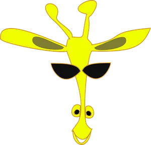 Abstract Giraffe Artwork PNG image