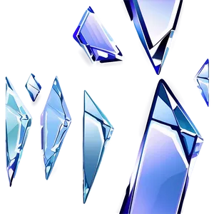 Abstract Glass Shards Png Tbt PNG image