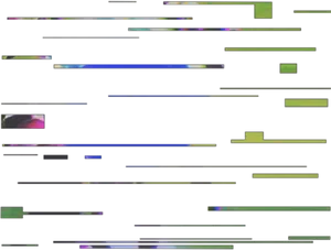 Abstract Glitch Art Background PNG image