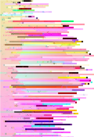 Abstract Glitch Art Distortion PNG image