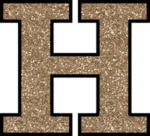 Abstract Glitter Geometric Pattern