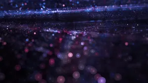 Abstract Glittering Bokeh Background PNG image