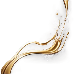 Abstract Gold Splash On White PNG Dwm43 PNG