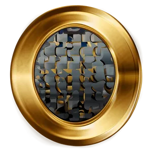 Abstract Gold Swatch PNG 9 PNG