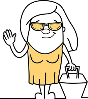Abstract Golden Eyesand Smileon Black Background