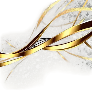 Abstract Golden Line Background PNG 06262024