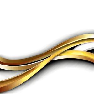 Abstract Golden Line Background PNG Rea