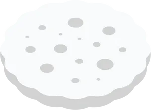 Abstract Grayand White Circle Pattern PNG image