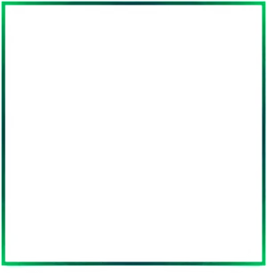 Abstract Green Border Frame PNG image