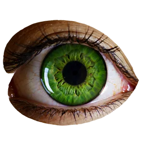 Abstract Green Eye Design PNG 96 PNG