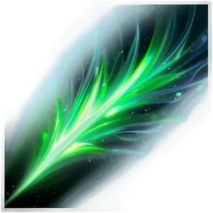Abstract Green Glow PNG Vaa PNG