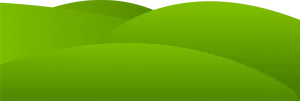 Abstract Green Hills Wallpaper