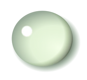 Abstract Green Spherewith Highlight PNG image