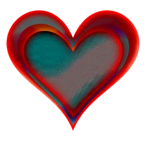 Abstract Heart Art