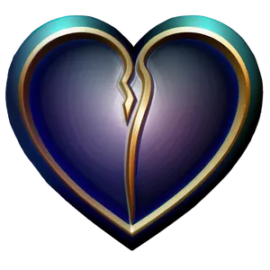 Abstract Heart Art Png 06202024 PNG image