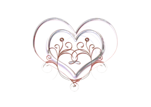 Abstract Heart Artwork